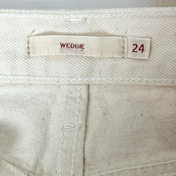 Levi's Wedgie Icon Jeans Off White - Picture 5 of 14